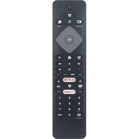 398GR10BEPHN0016BC Télécommande Rechange pour Philips 4K OLED TV 50PUS7505/12 50PUS7555/12 55PUS6554/12 55PUS6704/12 58PUS7505/12 65PUS6504/12 65PUS6554/12 70PUS7505/12 70PUS7555/12 (1/5)