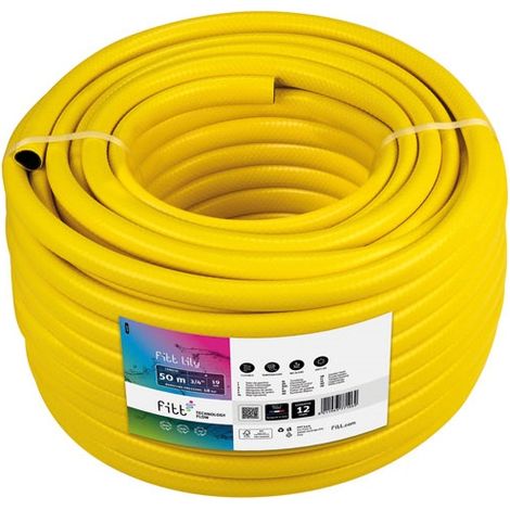 Tuyau Fitt Lily Jaune D 19mm X 50m - Fitt