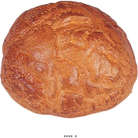 Boule de pain complet artificiel en Plastique soufflé D 170 mm (1/3)