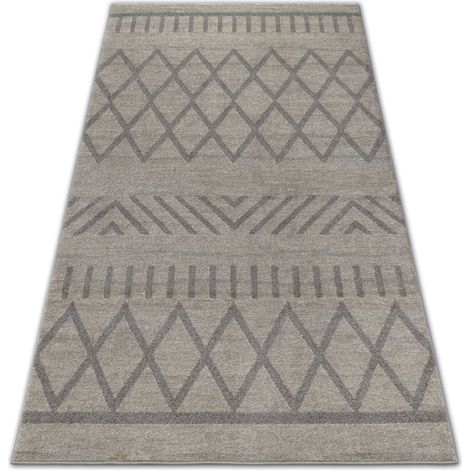 Teppich SOFT 8034 ETHNO BOHO sahne / hellbraun beige 120x170 cm