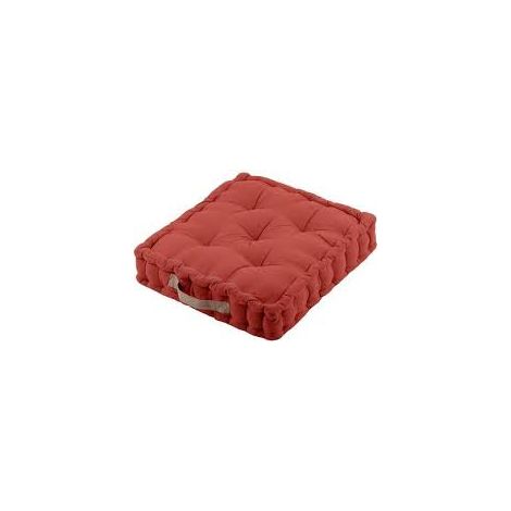Coussin Duo Terracotta Lin Confort Bi-matière Lin & Coton - Stof