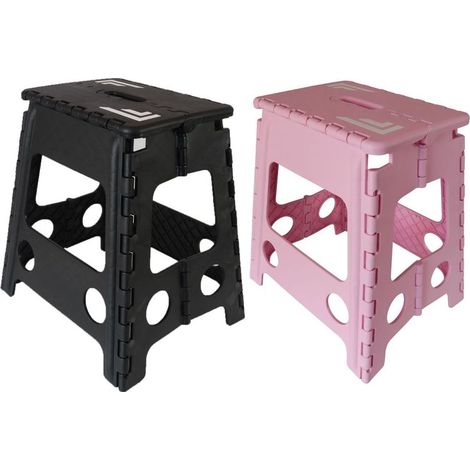 ROSA - Sgabello Pieghevole modello Flex ideale per montare a cavallo o come sgabello multiuso