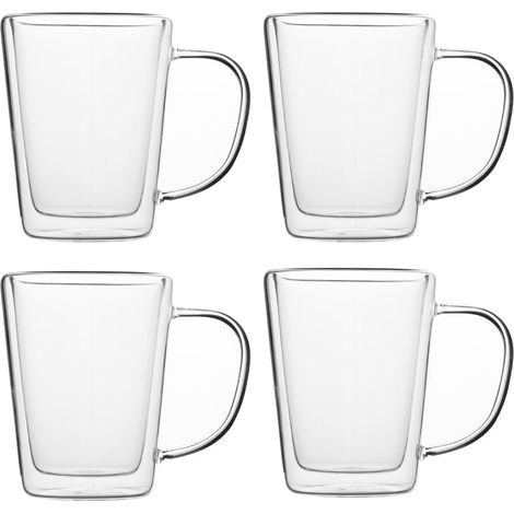 Double-Walled Tea Glasses, 250ml, Set of 4 (1/5)