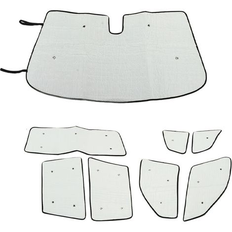 8-piece car windscreen sunshade, automatic window sunshade, heat shield cover with suction cups for X3 E83 2006-2010 (1/5)