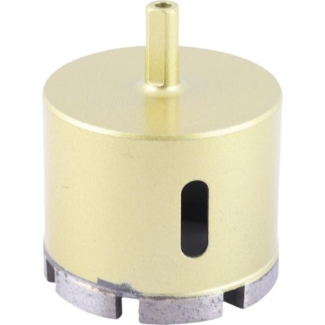 Scie cloche 70 mm pour marbre carrelage béton mur verre accessoire perceuse à main (1/5)