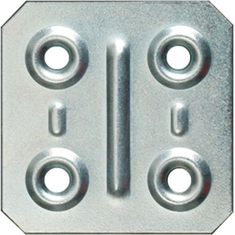 Piastrina quadrata 40 x 40 spessore 1 mm. - 4 pz.