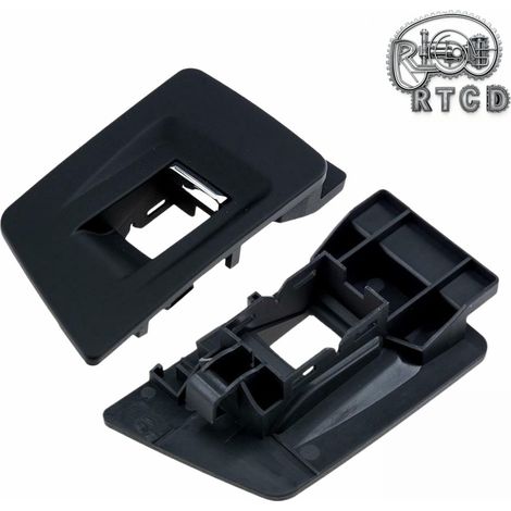 51422452409 Switch panel, rear left side of window regulator frame (black), suitable for BMW 5 Series F10 F18 (1/5)