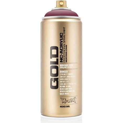 Bombe de peinture - Gold - Acrylique - Ancient pink - G4030 - 400ml - Montana Cans