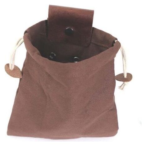 Canvas Picking Bag, Garden Fruit Picking Bag, Mushroom Picking Bag, Suitable for Hiking, Camping, Hunting (1/2)