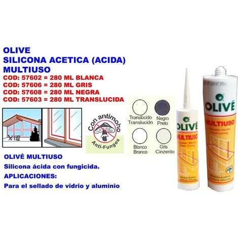 Bravo Silicona multiuso F blanca   cart.