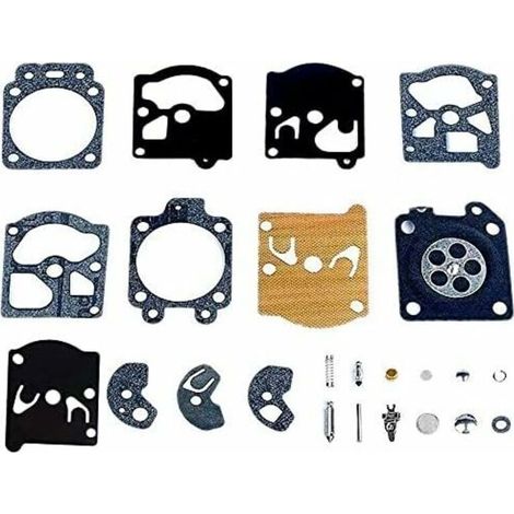 Lot de 2 Kit Réparation du Carburateur Joint Membrane Compatible avec Walbro K10-WAT WA & WT Séries Stihl Hus-qvarna Poulan McCulloch Echo THISNDE