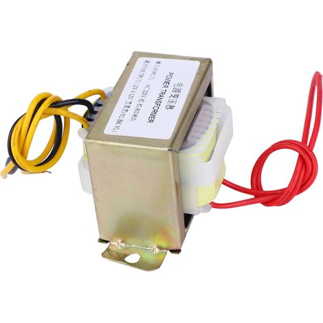 12V 30W Netztransformator, Eingang AC 220V, Ausgang dual AC 12V für 2.1-Kanal-Verstärkerplatine 12V 30W