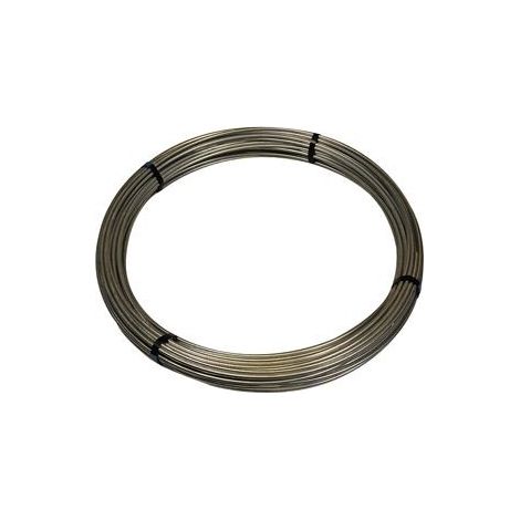 Fil rond 10 mm 80 m acier galvanisé à chaud couche zinc 500 g/m²