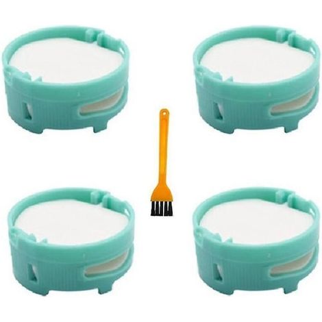 Lot de 4 filtres anti-odeurs compatibles AZ3002, HZ3002, IZ862H, IZ562H – charbon actif, remplacement facile