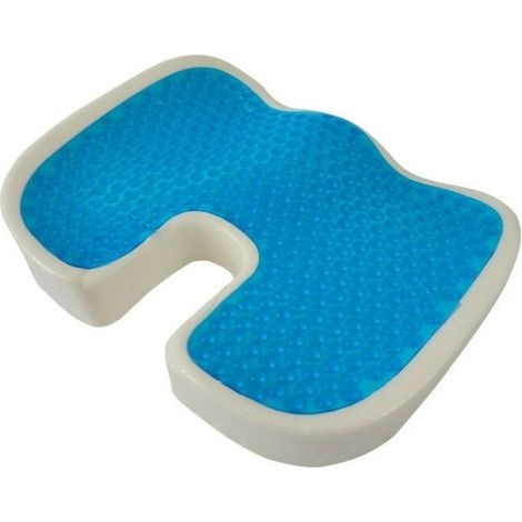 Gel de bureau coussin de glace belles fesses hémorroïdes les femmes enceintes utilisent un coussin en mousse à mémoire de forme gel coussin de chaise d'été noyau nu 45 36 7 type de gel (1/4)