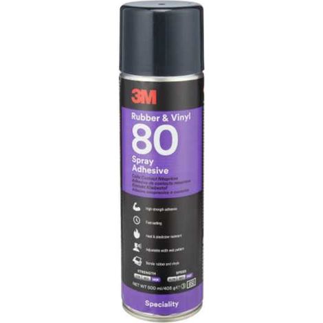 Adhesivo Spray Caucho y Vinilo 80 500 ml 3M