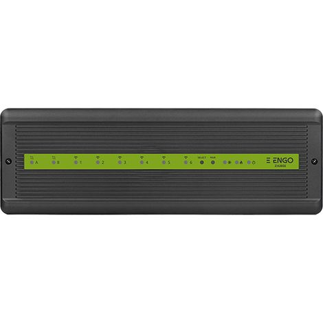 Steuerleiste für Fußbodenheizung, 6 drahtlose ZigBee-Zonen + 2 kabelgebundene Zonen, 230 V (1/2)