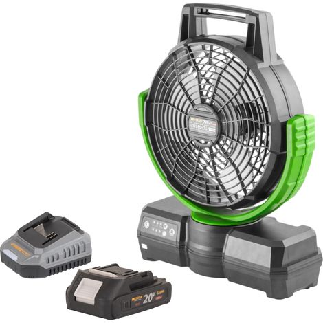Ventilatore a batteria Procraft CF20bb 20 V 235 mm + 1x batteria 2,0 Ah + caricabatteria