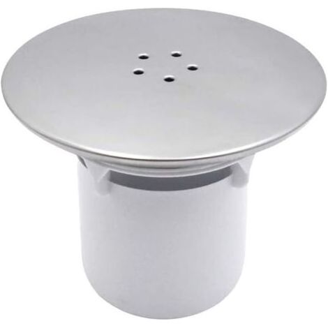 Couvercle de rechange pour siphon de douche de 115 mm, couvercle de bonde de douche chromé, couvercle de siphon de douche à débit rapide, couvercle de vidange de bac de douche de salle de (1/5)