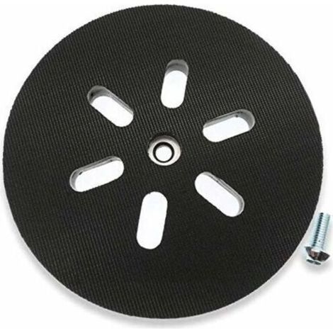 Plaque de ponçage excentrique Ø150 mm – compatible avec machines Bosch GEX 150 AC, PEX 15 AE, GEX 150 Turbo – fixation filetée Poweka – pour ponçage fin et régulier (1/5)