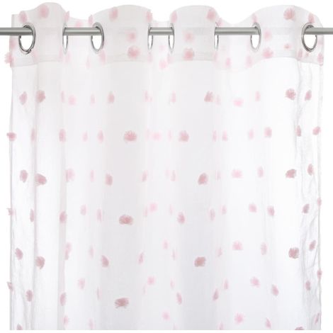 Tenda per bambini pompoms rosa 140x240cm - Atmosphera créateur d'intérieur (1/4)
