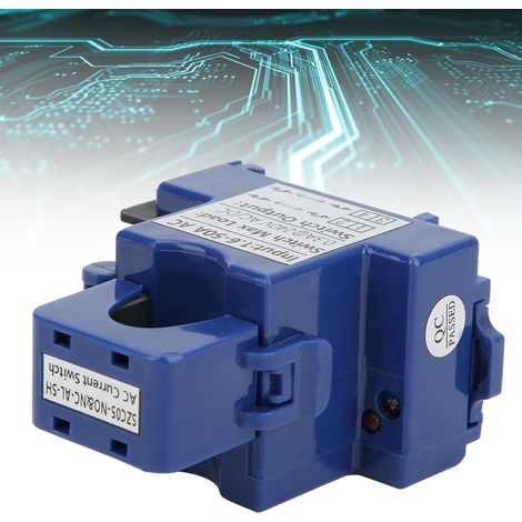 Wechselstrom-Schalttransformator NO NC AC 1,6–50 A Eingang 0,3 A bei 240 V AC/DC SZC05 NO&NC AL-SH (1/5)