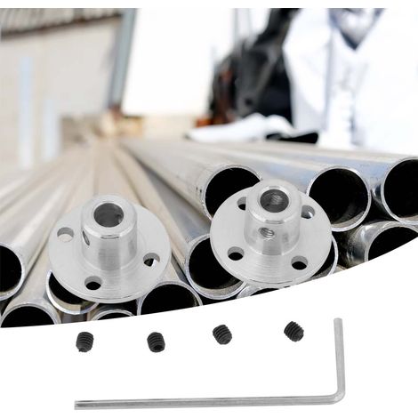 2 Stück M3-Flanschverbinder für Motorwellen, Innendurchmesser 5 mm, Außendurchmesser 10 mm (1/5)