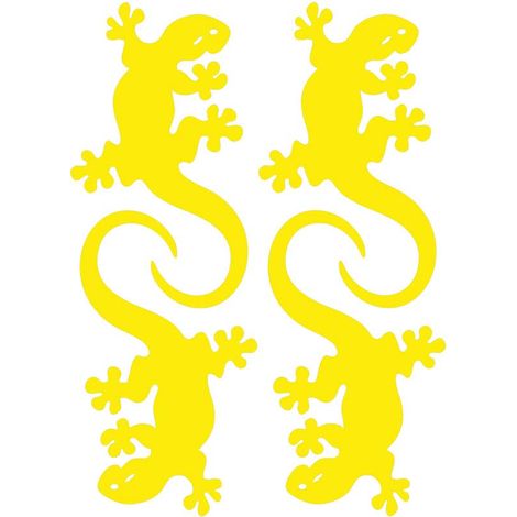 Adesivo Rifrangente Geco (Giallo) (1/5)