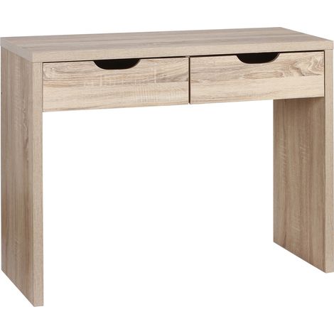 Atmosphera – Console Bivoak – 2 tiroirs – MDF – Dimensions L. 100 x l. 39 x H. 80 cm – Poids 18 kg