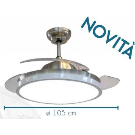 Ventilatore a motore con pale a scomparsa da soffitto (1/3)
