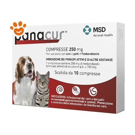MSD Dog & Cat Panacur - Confezione 10 Compresse -