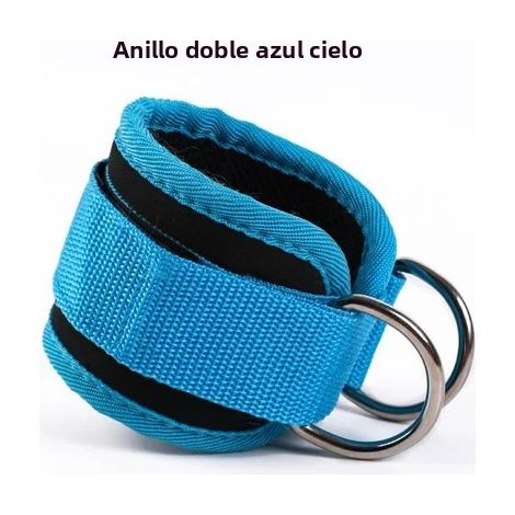 (Bleu ciel) Stabilisateur de cheville, appareil de musculation des jambes et des fessiers, sangle de jambe (1/5)