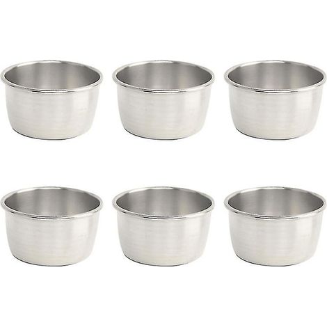 Gewürzschale aus Edelstahl zum Dippen von Speisen (1/3)