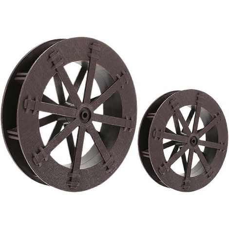 Roue à eau Feng Shui pour fontaine de bureau et aquarium (lot de 2) (1/5)