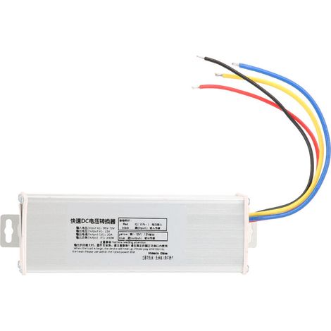 Convertisseur DC 36-72V Vers 12V 20A 240W, Adaptateur Réducteur De Tension Étanche Pour Véhicules Électriques Et Bateaux (1/4)