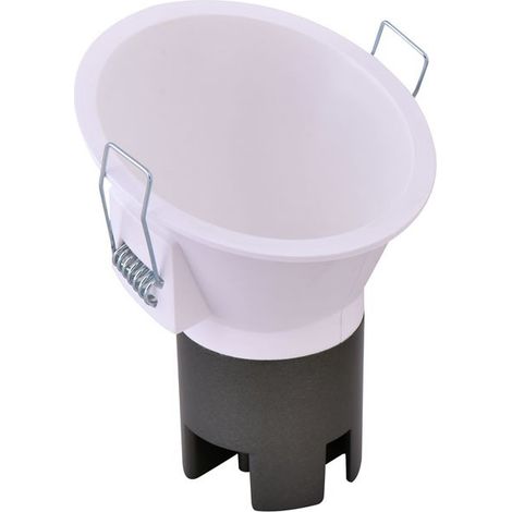 Spot LED encastrable 6W 15º "Koppa" incliné - Blanc (1/5)