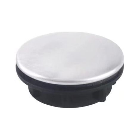 Cache Trou Lavabo 2 Pièces Couvercles de Robinet Accessoires pour Evier de Cuisine Couvercle Trou Robinet Couvercles pour Robinet de Cuisine en Acier Inoxydable (1/5)