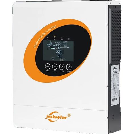 Inversor solar híbrido, onda sinusoidal pura, tecnología MPPT, 6,5 kW, WIFI integrado, 220-240 V, 48 V (1/2)