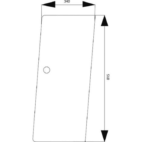 Cristal puert sup del UNIVERSAL 1989739C1N (1/2)