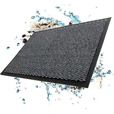 1 Tapis Entrée 120x80cm, Antidérapant, Absorbant, Synthétique, Intérieur Extérieur (1/5)