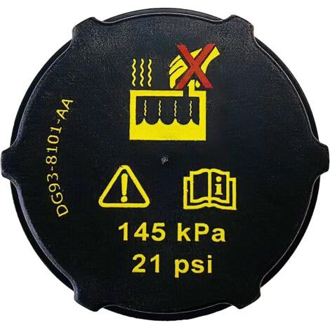 Bouchon Liquide Refroidissement,Bouchon Réservoir de Liquide de Refroidissement, Remplacement Bouchon pour Compatible avec FORD, Comme Fiesta MK6 MK7 etc, OEM: DG938101AA (1/5)