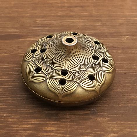 Brûleur d'encens – Porte-encens vintage d'intérieur – Accessoire d'aromathérapie de style zen pour salon, chambre à coucher, filles, studio de yoga, spa, maison (1/5)