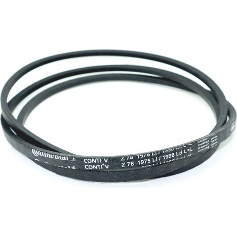 Courroie trapézoidale lisse Contitech Conti V Z78 10 x 1975 Li / 1998 Ld