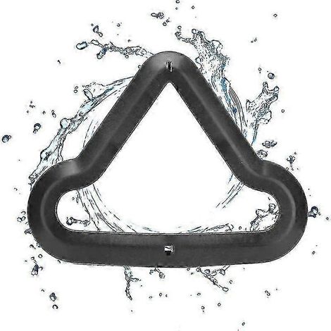 AURA Lot de 2 housses de rechange triangulaires multifonctions pour balai vapeur X5 (1/5)