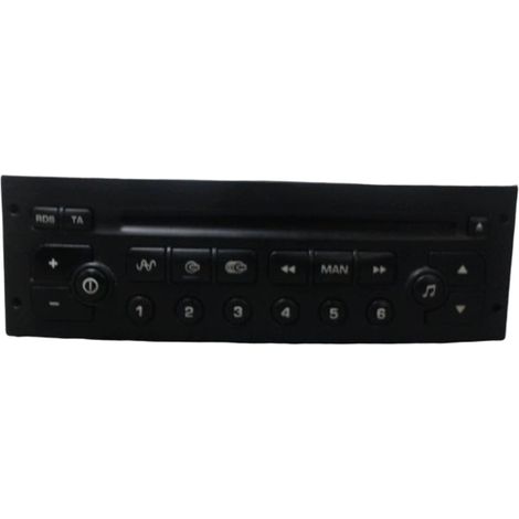 Autoradio PEUGEOT 206 5p [PRODUIT D'OCCASION]♻️6564rt