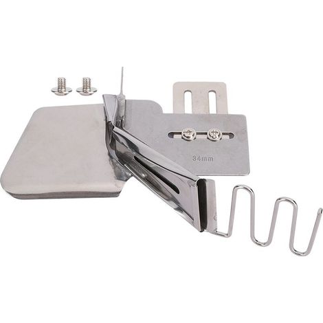 Lot de 4 accessoires de machine à coudre Tape Binder en acier inoxydable, pliable, résistant à la corrosion, durable (34 mm) (1/5)