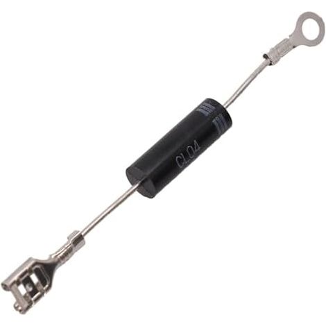 Diode haute tension CL04-12 pour four à micro-ondes, diode redresseur unidirectionnelle avec 350 mA, facile à installer pour réparation d'appareils ménagers (1/5)