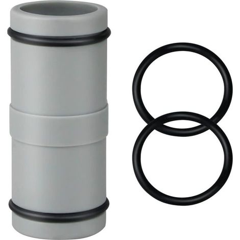 Connettore per tubo da piscina da 32 mm – Prolunga in plastica a 2 vie per tubi dell'acqua – Confezione da 1