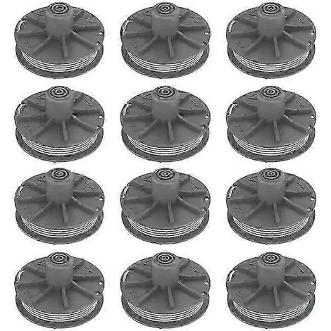 Compatible avec le kit Gardena 5307-20, comprenant 12 bobines de fil de coupe-bordures. (1/5)