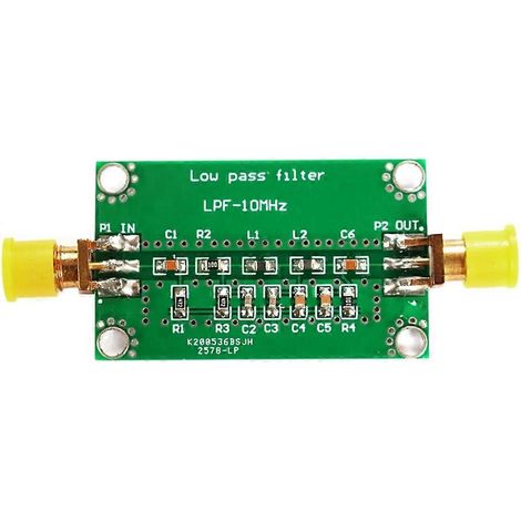 Filtre passe-bas 10 MHz, oscillateur OCXO 10 MHz dédié, sortie de signal à onde triangulaire, rectangulaire ou sinusoïdale (1/5)